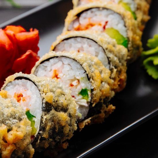 Sushi tempura