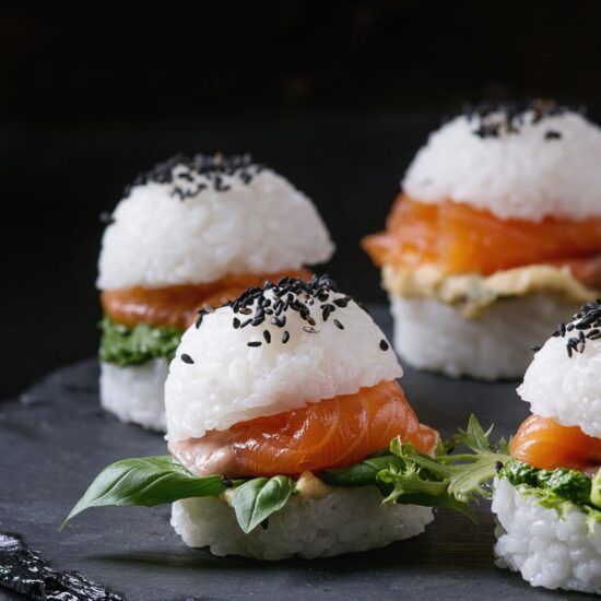SUSHI BURGER (3 PIECES)