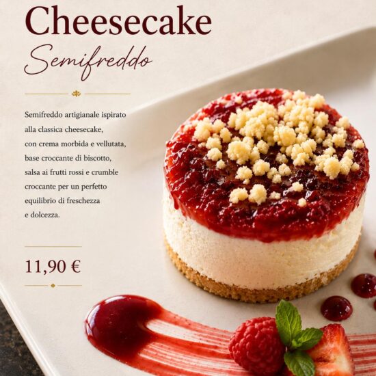 Cheesecake Semifreddo
